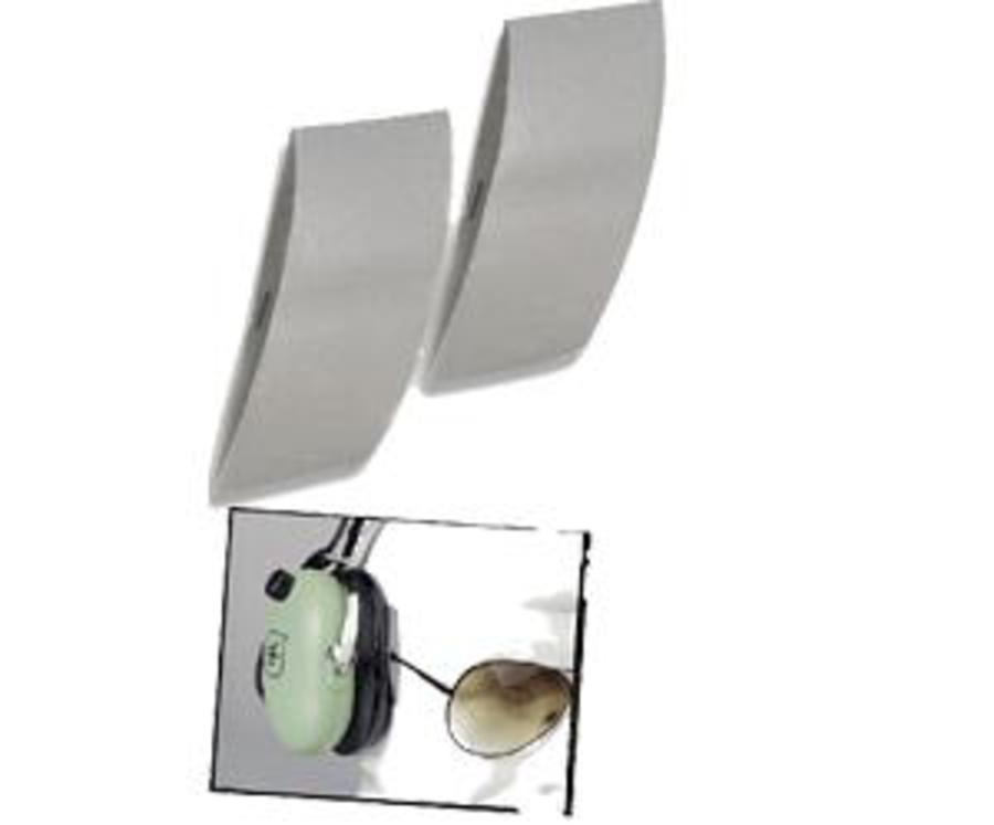 David Clark "Stop-Gap" eyeglass pads #12500G-02 (Pr)   IN STOCK image 0
